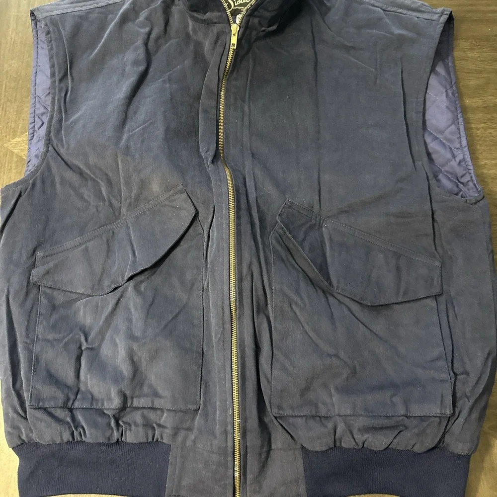 Vintage Film Crew Sichel Men's Size  XL Vest Bou Tie Production Studio City CA
